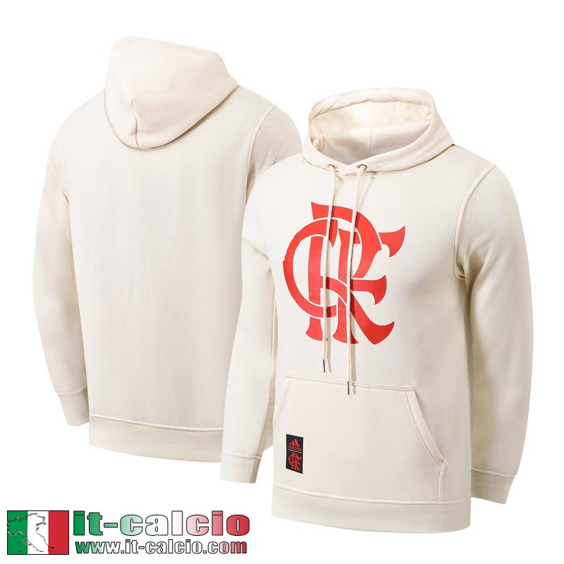 Flamengo Felpa Sportswear Bianco Uomo 23 24 F01
