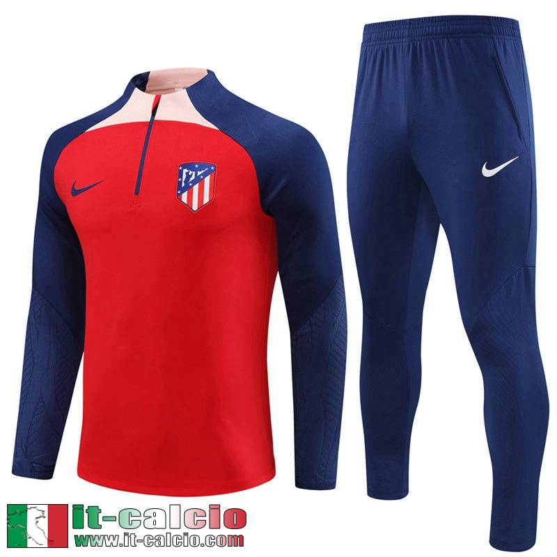 Atletico Madrid Tute Calcio rosso Uomo 23 24 A01