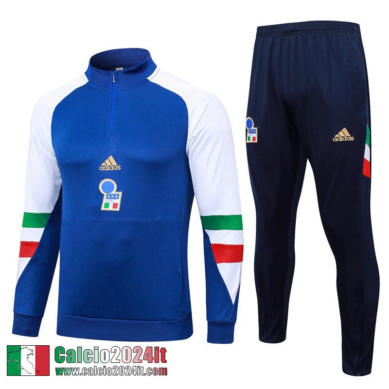 Italia Tute Calcio blu Uomo 23 24 A24