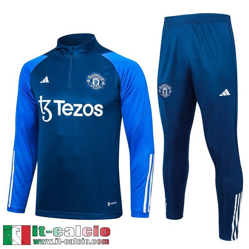 Manchester United Tute Calcio blu Uomo 23 24 A25