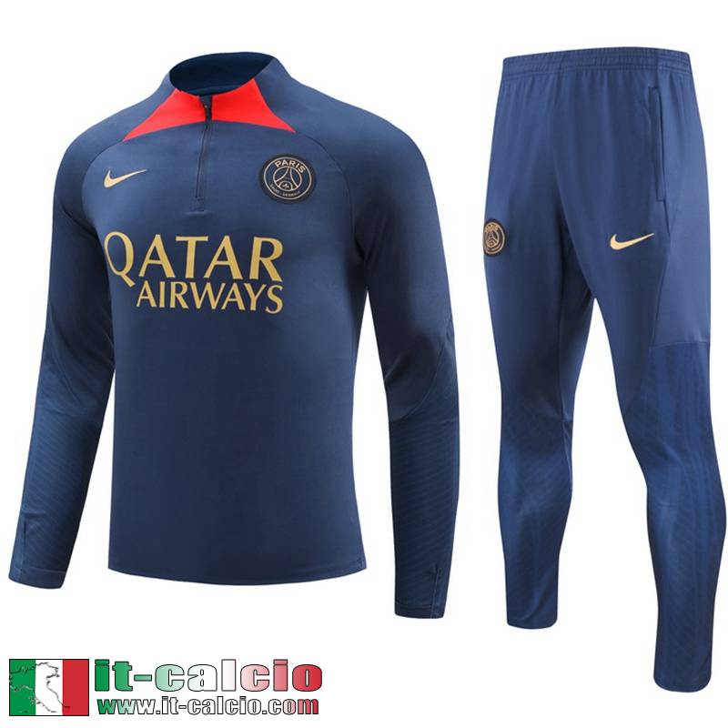 PSG Tute Calcio blu Uomo 23 24 A77