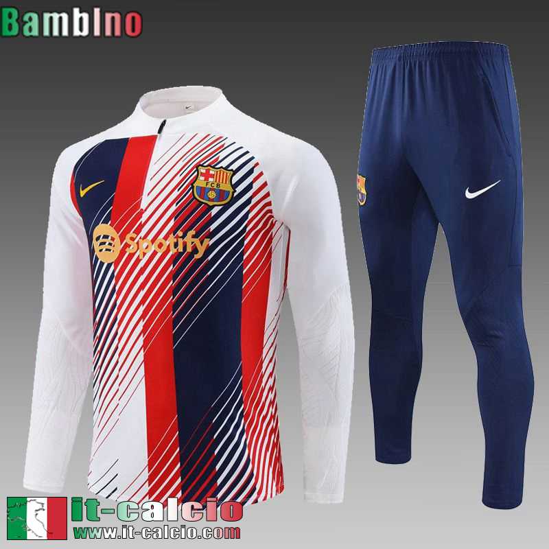 Barcellona Tute Calcio + PANTALONI banda Bambini 23 24 C12