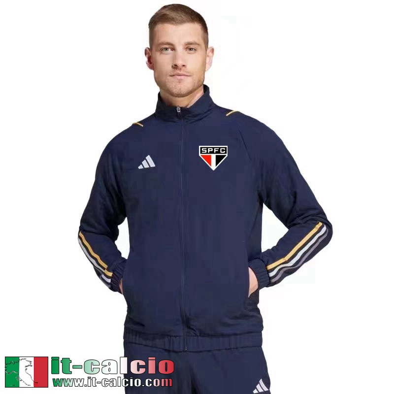 Sao Paulo Giacca a vento blu navy Uomo 23 24 D75