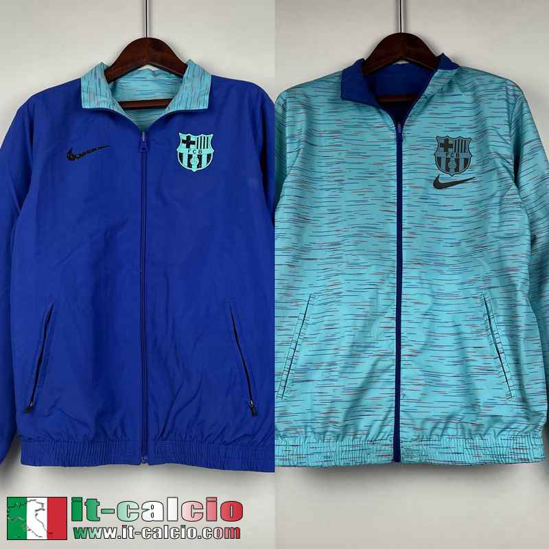 Barcellona Giacca a vento Reversible blu-blu scuro Uomo 23 24 D119