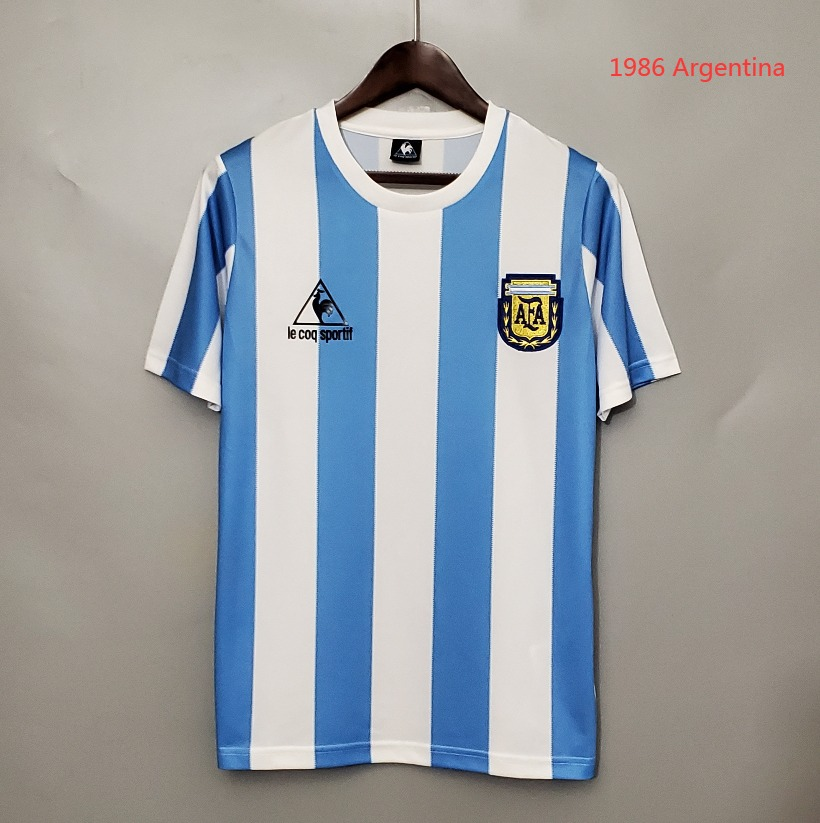 Calcio2021-It:Crea Prima Retro Maglia Argentina 1986
