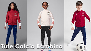 tute calcio bambino